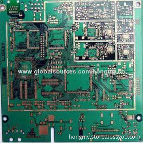 Four-layer PCB with 10 to 300V Test Voltage and 0.2 to 3.2mm Finish Board Thickness